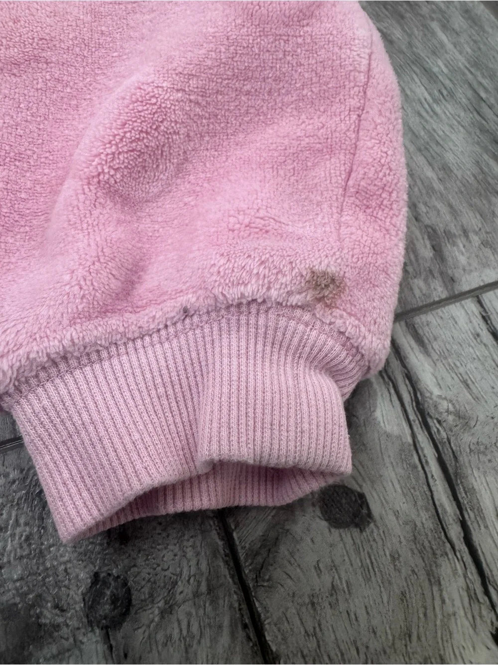 Disney Piglet Pink Spirit Jersey Sherpa Fleece Fuzzy Youth Girls FLAW Disneyland